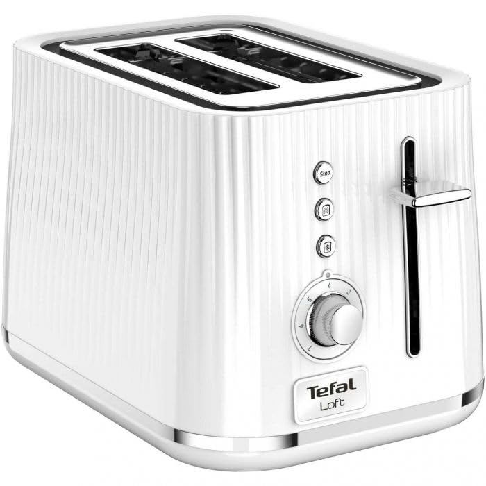 Toaster Tefal Loft TT761138, 2 slices, White
