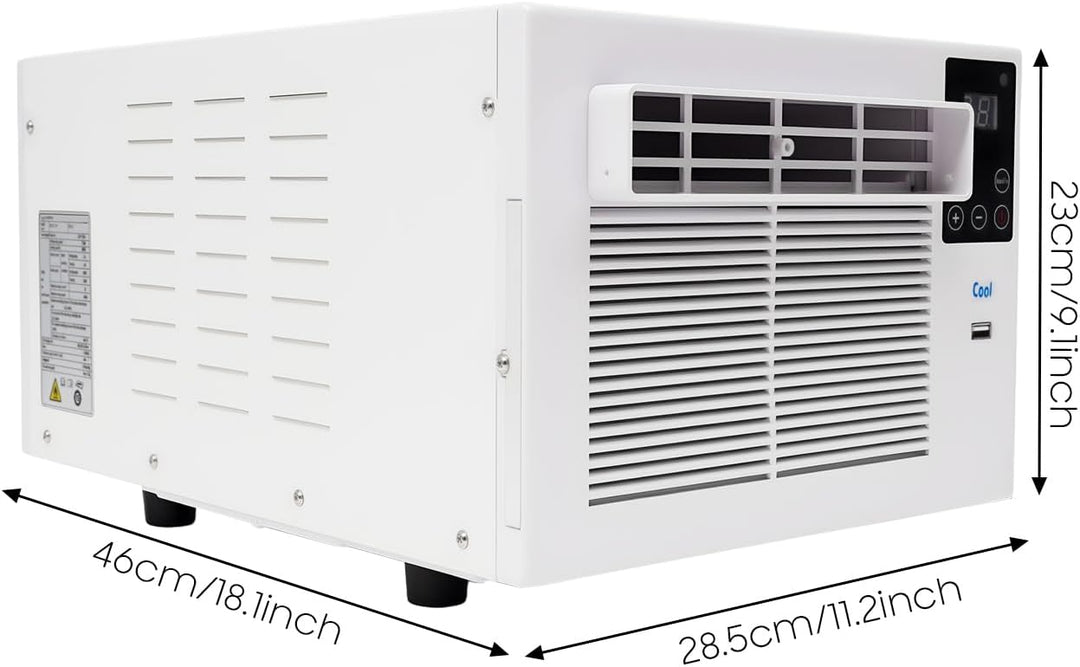 Tragbares Mini-Klimaanlage, DSYOGX Klein Halbleiter-Klimageräte, Mobile Klimaanlage Kühlgerät mit Ti