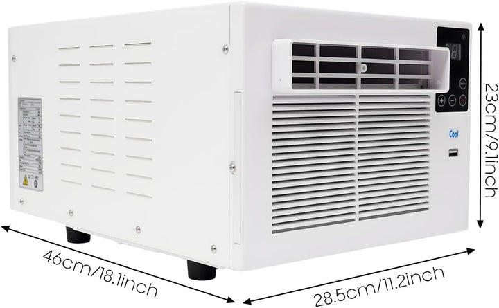 Tragbares Mini-Klimaanlage, DSYOGX Klein Halbleiter-Klimageräte, Mobile Klimaanlage Kühlgerät mit Ti