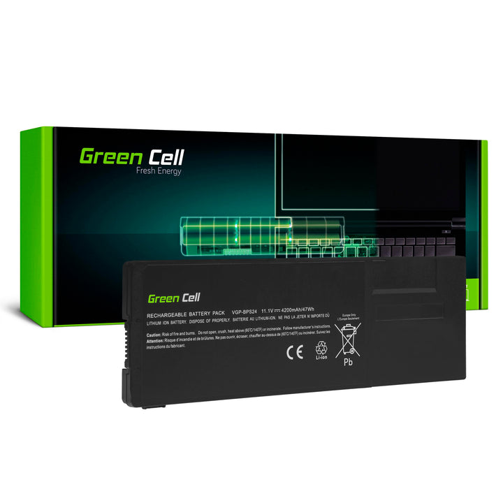 Green Cell VGP-BPL24 VGP-BPS24 VGP-BPSC24 VGPBPL24 VGPBPS24 VGPBPSC24 Akku für Sony Vaio Laptop (420