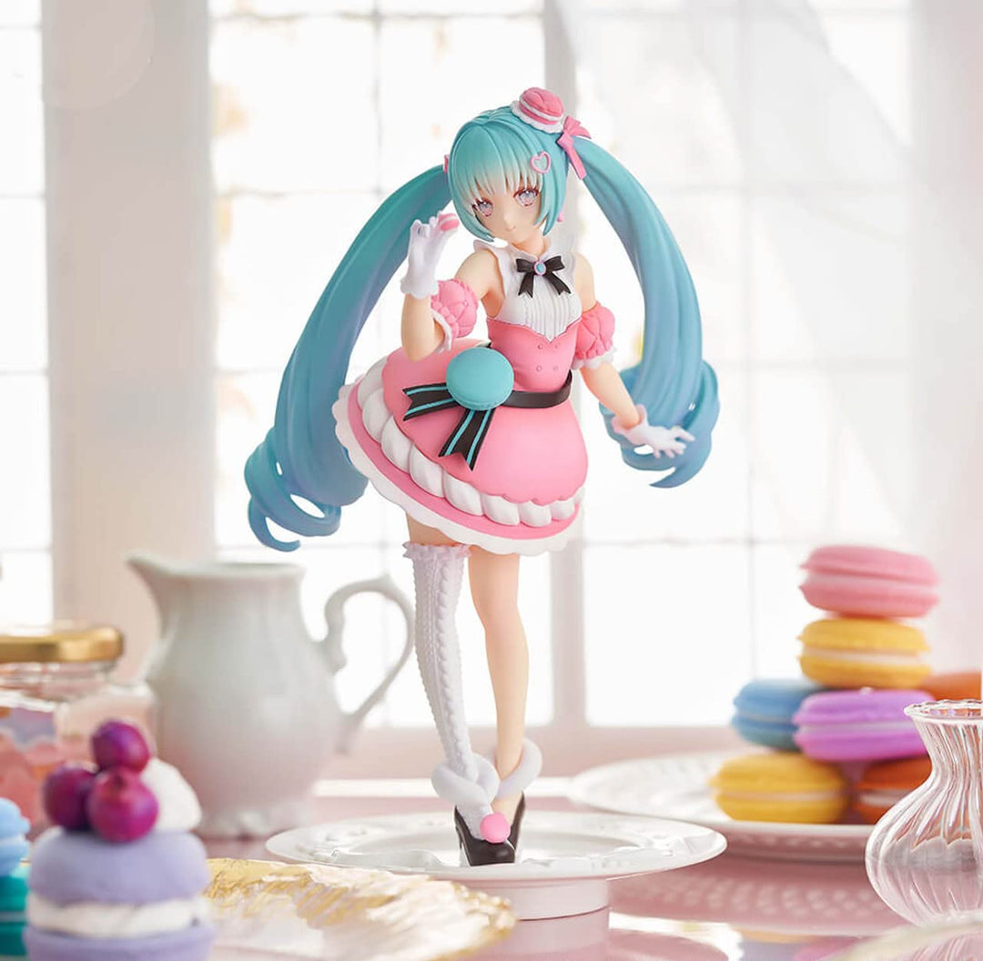 FURYU Hatsune Miku - Sweet Sweets Macaroon - Statuette Exceed Creative 21cm