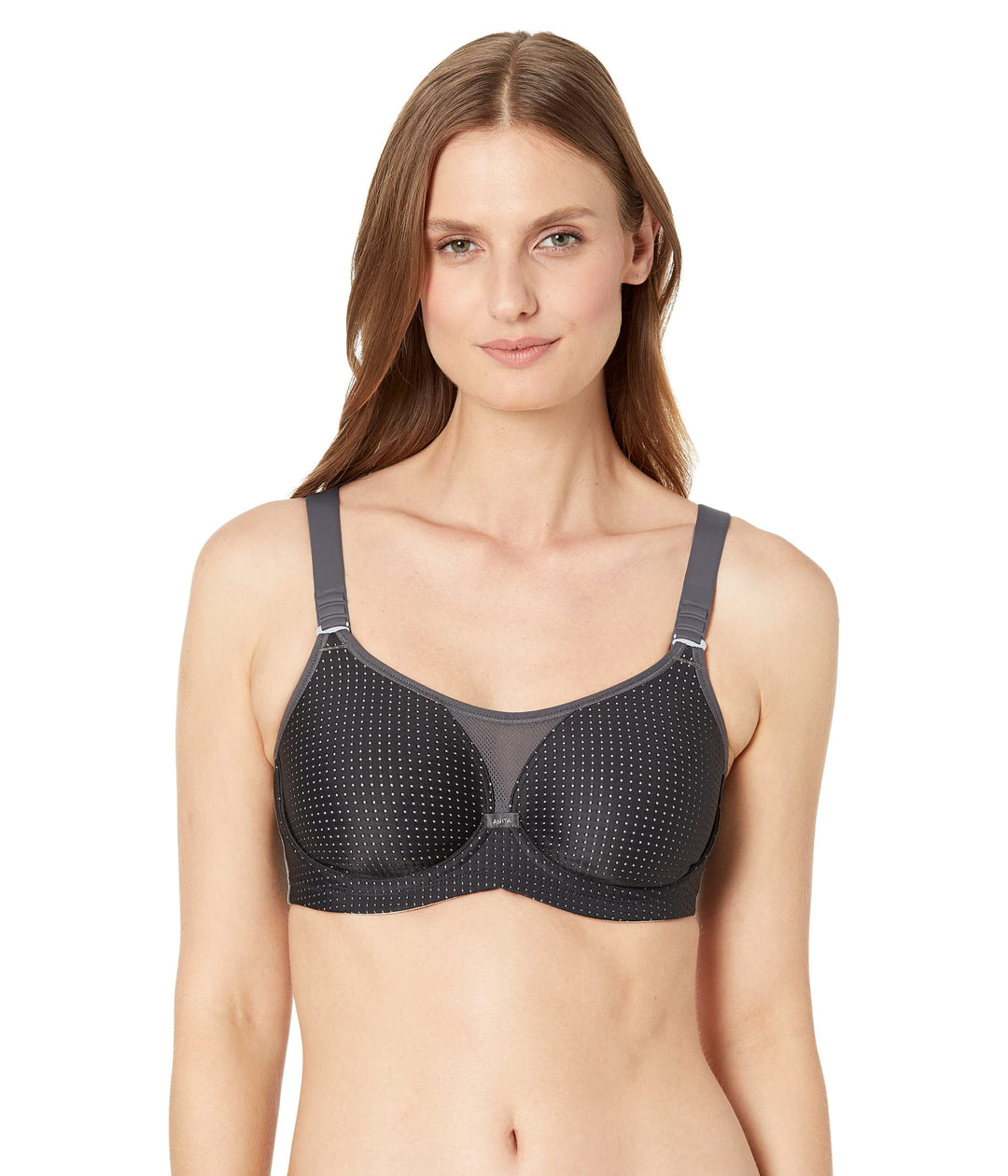 Anita - Damen Sport-BH Performance WireX - hohe Stützkraft 70F Schwarz/Anthrazit, 70F Schwarz/Anthra