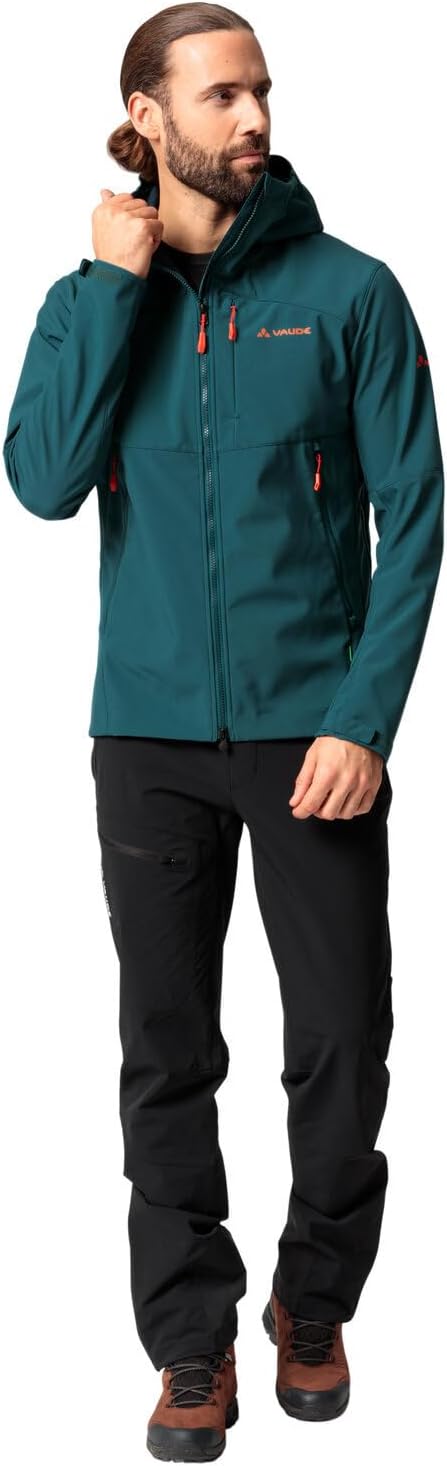 VAUDE Herren Men's Roccia Softshell Jacket Ii Jacke, S mallard green