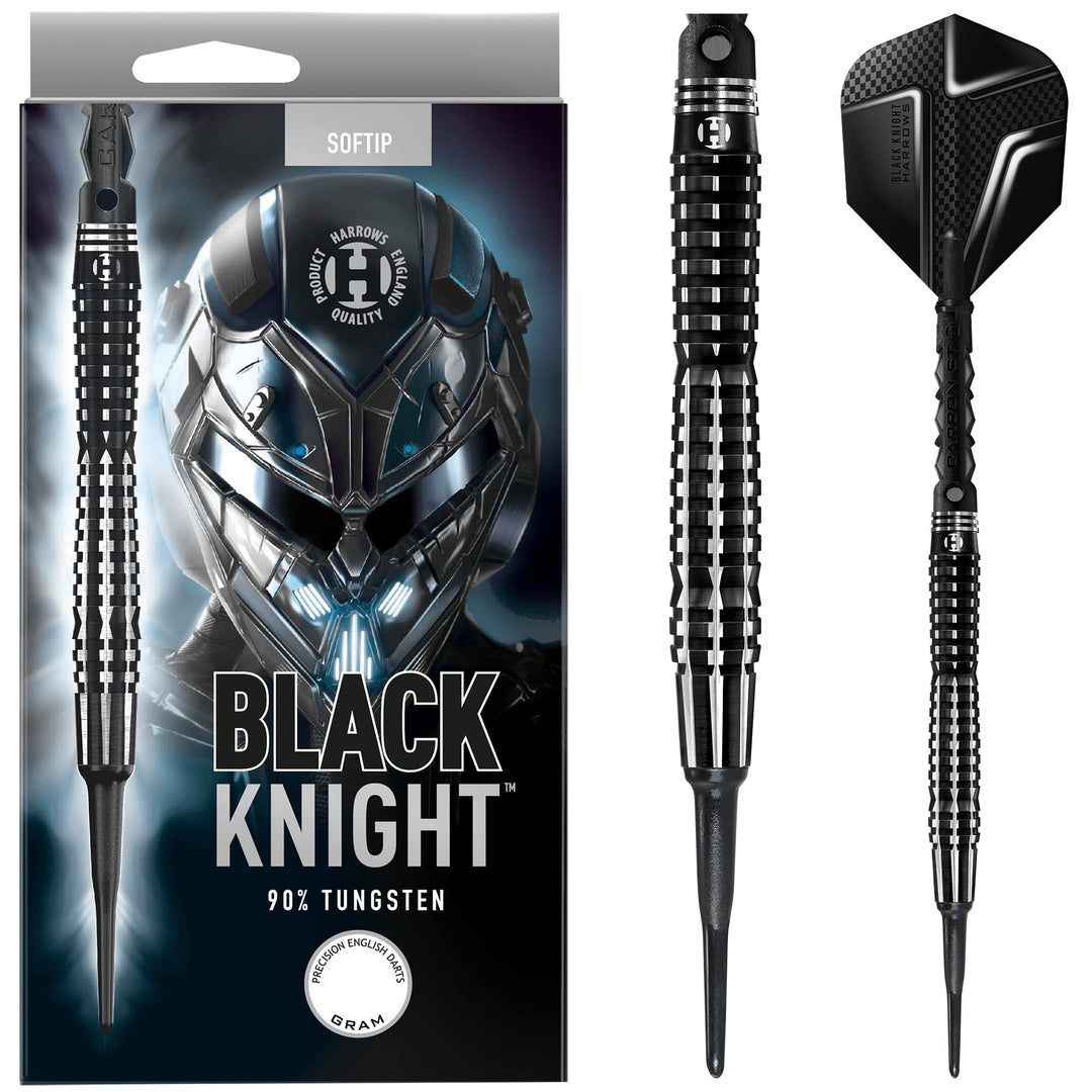 Harrows Black Knight 90% Softdarts 18 Gramm
