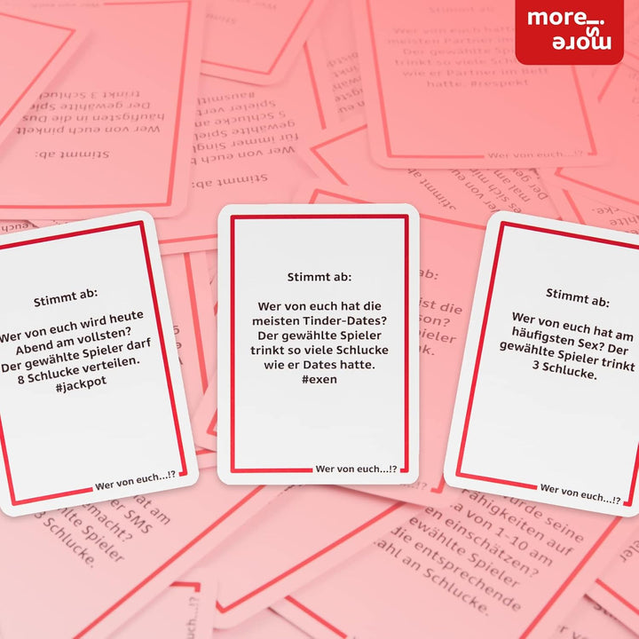 Wer von euch...!?® im Doppelpack - Die Rote und Weisse Edition im Bundle - die Trinkspiele, die das