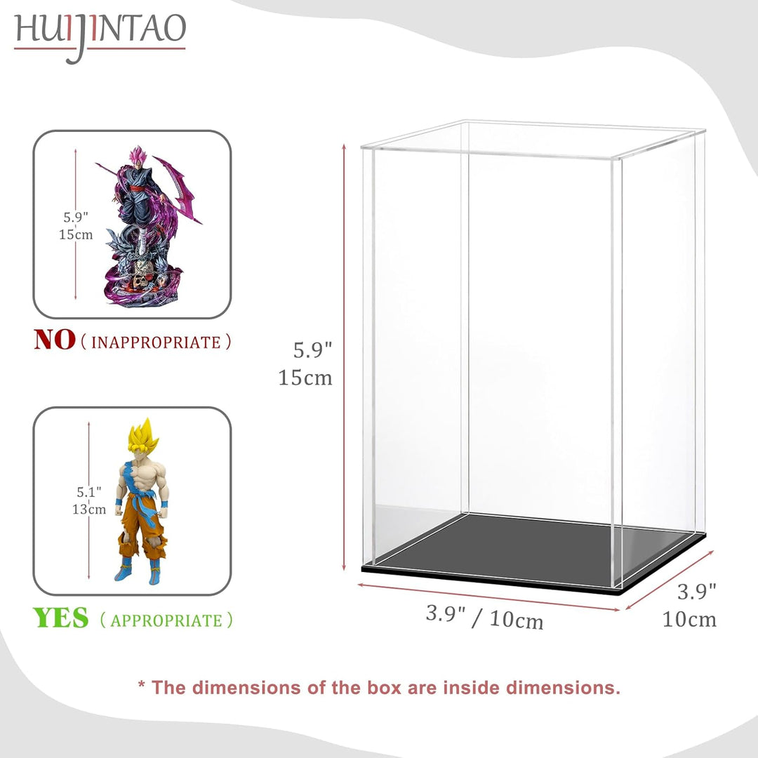 Huijintao Acryl Vitrine/Schaukasten/Display Case/Display Box für Figuren, Sammlerstücke | Selbstmont