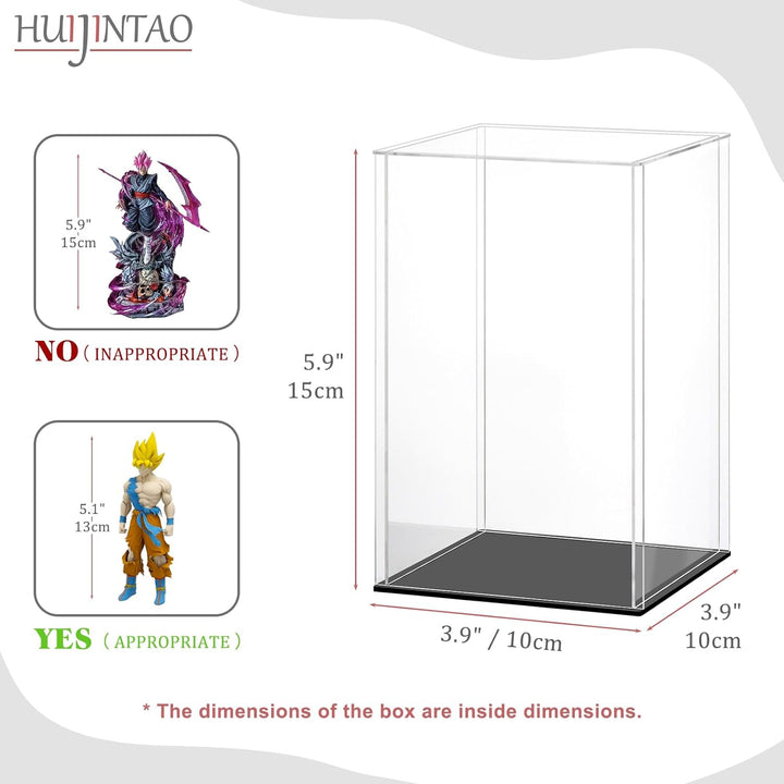 Huijintao Acryl Vitrine/Schaukasten/Display Case/Display Box für Figuren, Sammlerstücke | Selbstmont