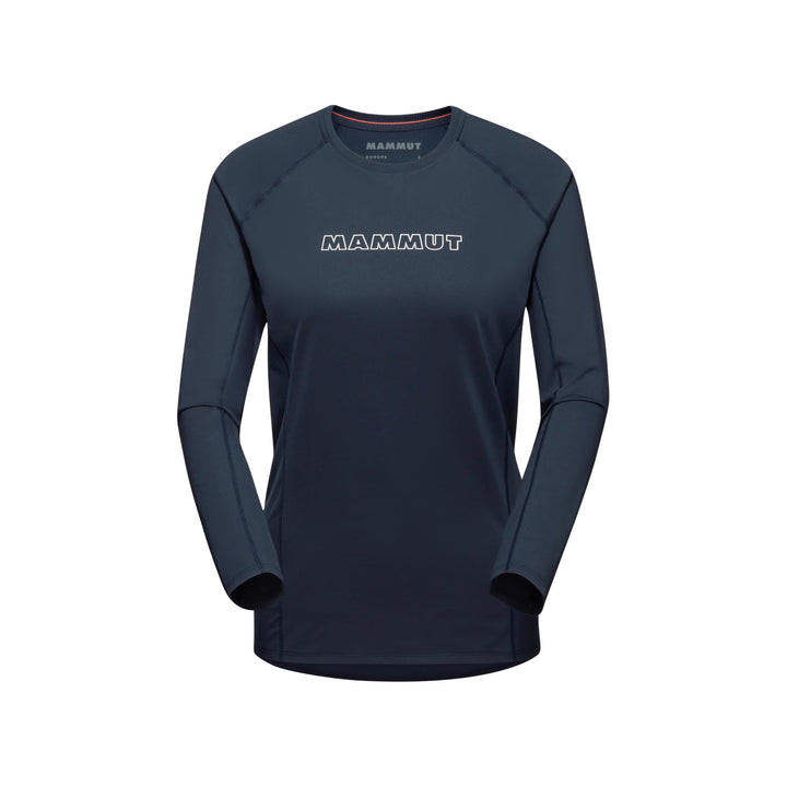 Mammut Damen Selun FL Longsleeve Women Logo T-Shirt (1er Pack) M Marine, M Marine