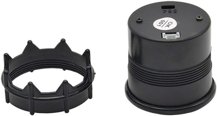 ETOPARS 52mm Automotor Kfz 2" Zeiger Turbo Ladedruckanzeige Messgerät Kit Boost Bar 7 Farbe Lichtanz