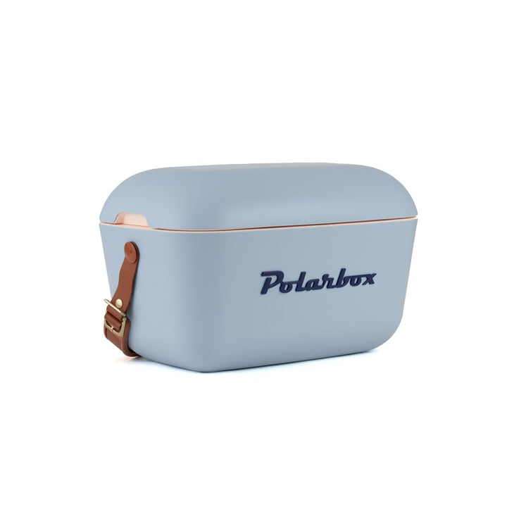 Kreher® Kühlbox Passive Kühlbox Kühltaschen Polar in Retro Vintage Design aus Kunststoff mit polysty