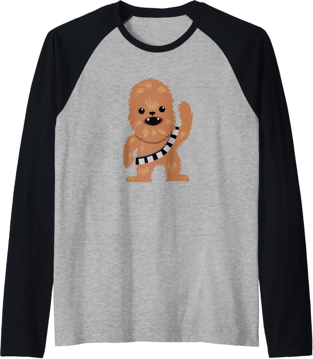 Star Wars Chewbacca Cutie Cartoon Chewie Raglan