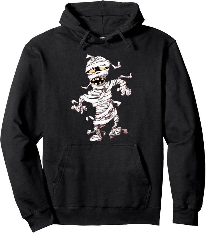 Offizielles lustiges Halloween Kostüm Mumie Pullover Hoodie