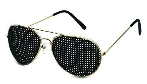 Metall-Rasterbrille 420-PGP, quadratischer Raster