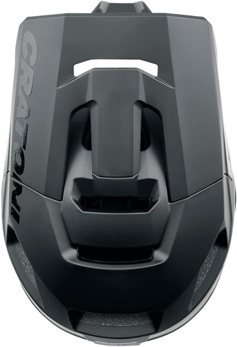 Cratoni Unisex – Erwachsene Interceptor Helmet M Schwarz Matt, M Schwarz Matt