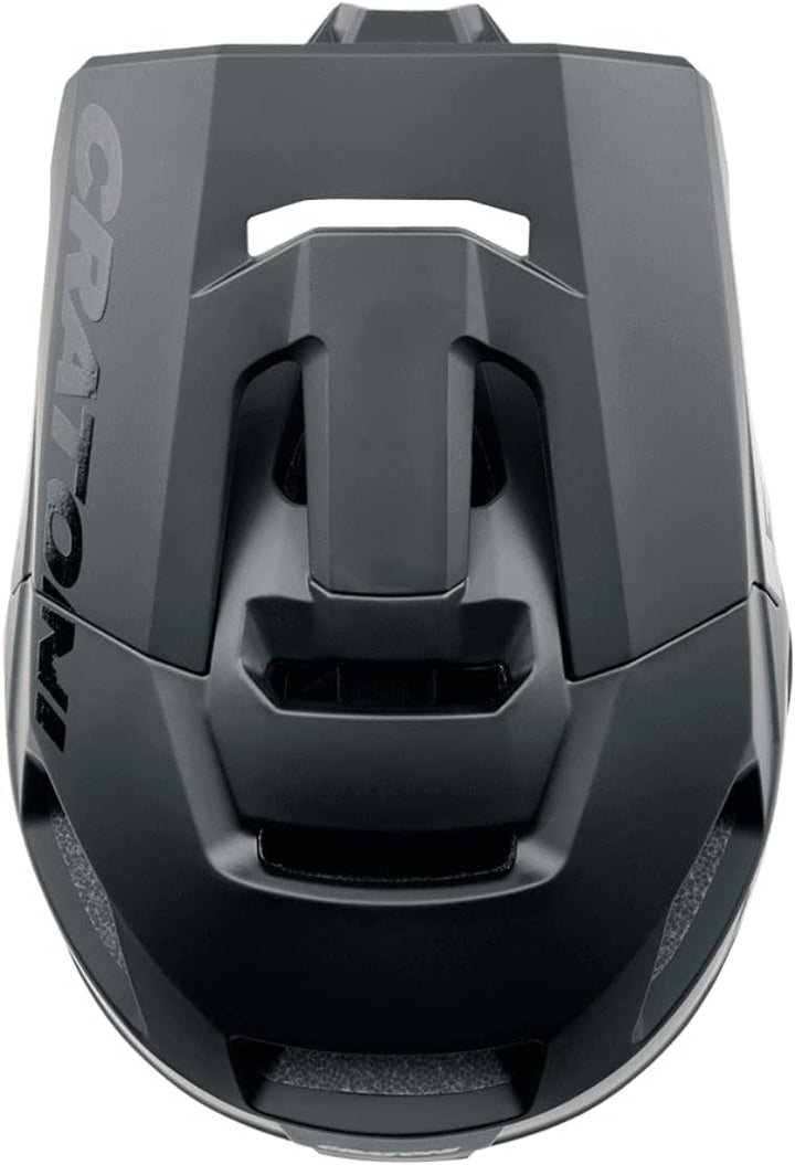Cratoni Unisex – Erwachsene Interceptor Helmet M Schwarz Matt, M Schwarz Matt