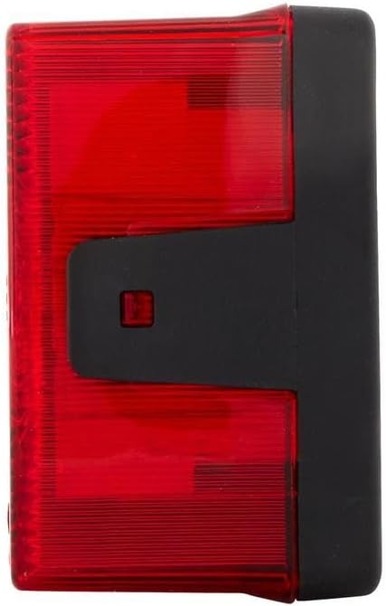 HELLA - Heckleuchte - Glühlampe - 12/24V - Anbau - Lichtscheibenfarbe: rot/gelb - Stecker: Flachstec