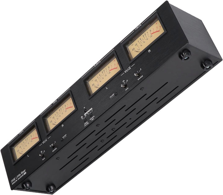 4 -Wege Vu Meter 3 Gain XLR Switcher Ein Soundindikator 100? 240 V US -Stecker TOR 100? 240V US Stec