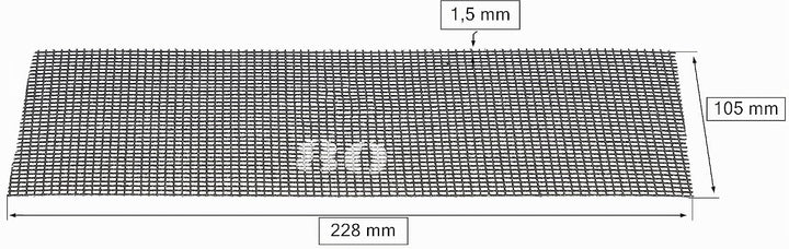 KOTARBAU® 50er Set Schleifgitter für Rigipsschleifer zum Schleifen von Trockenbau 80 80 50, 80 50