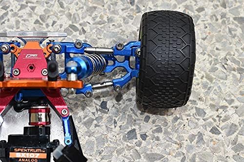 GPM for Losi 1/18 Mini-T 2.0 2WD Stadium Truck Aluminum + Stainless Steel Front Upper Arm Tie Rod -