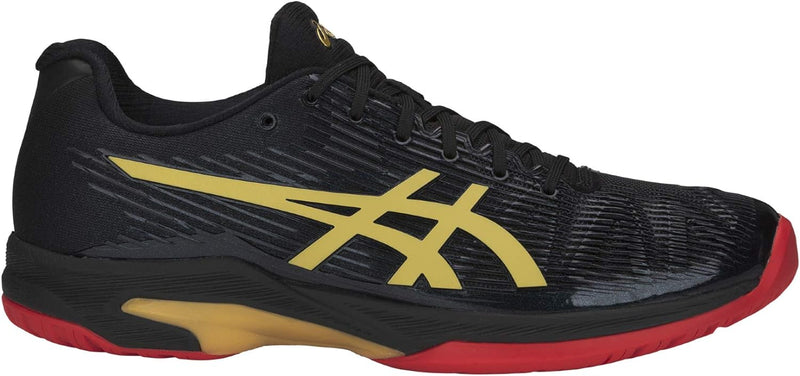 ASICS Herren Solution Speed FF LE Allcourtschuh Schwarz, Gold Tennisschuhe, Noir/or, 39,5 EU