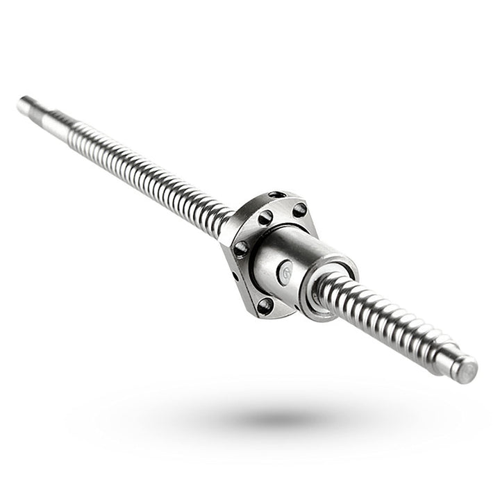 CNCMANS SFU1204 Gewindespindel Edelstahl Rolled Ballscrew mit Bearbeitetem Ende Anti-Spiel Länge 450