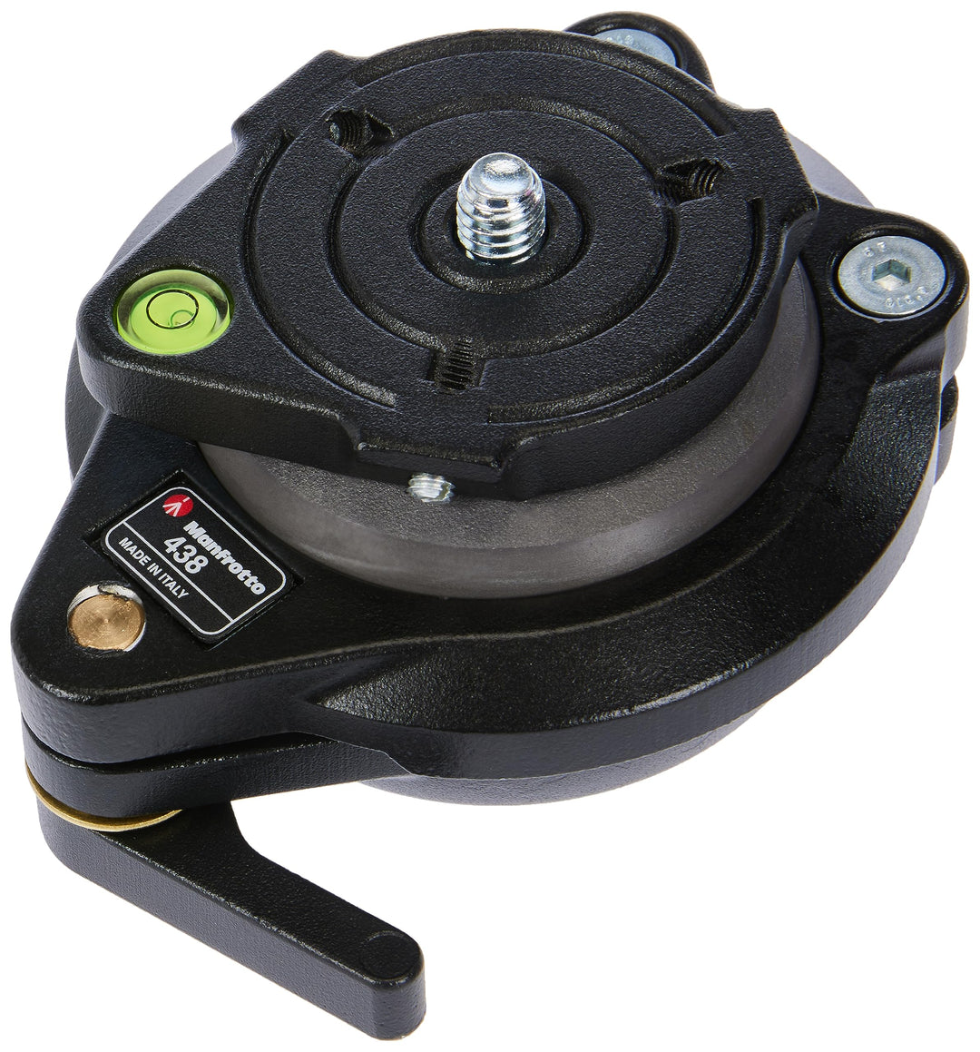 Manfrotto kompakter Nivelierkopf 438 3/8", 3/8"