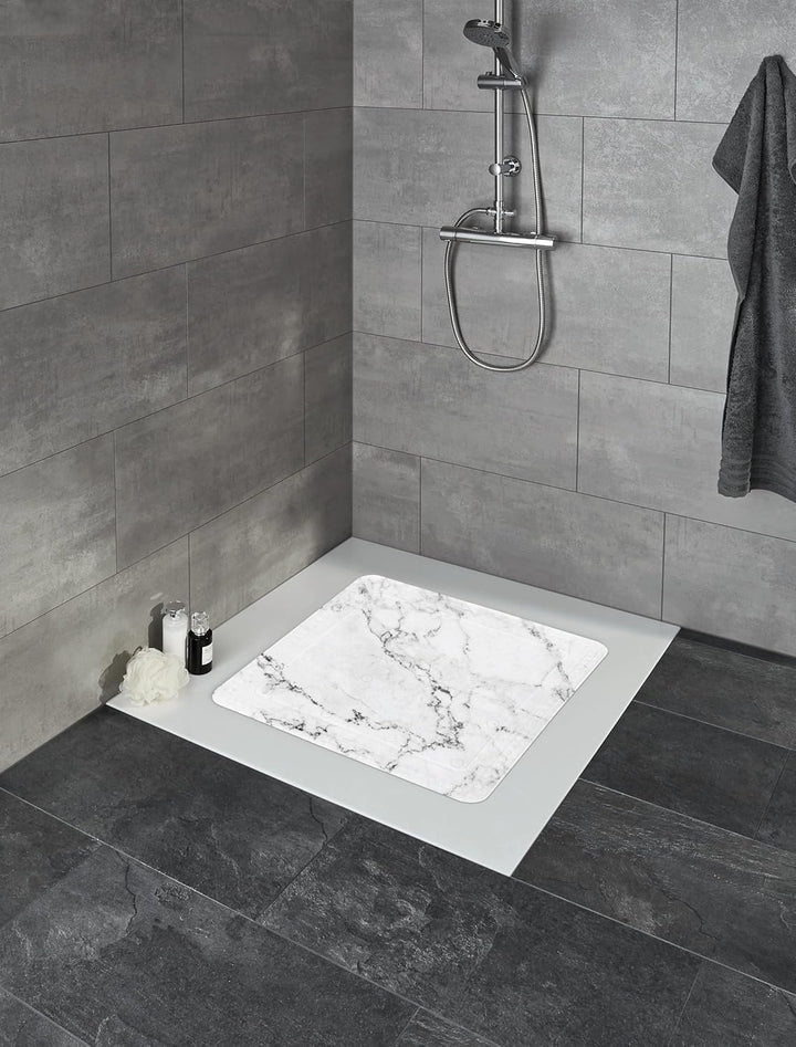 Kleine Wolke Marble, PVC Schaum, Anthrazit, Wanneneinlage, 4004478268135 Wanneneinlage Anthrazit, Wa