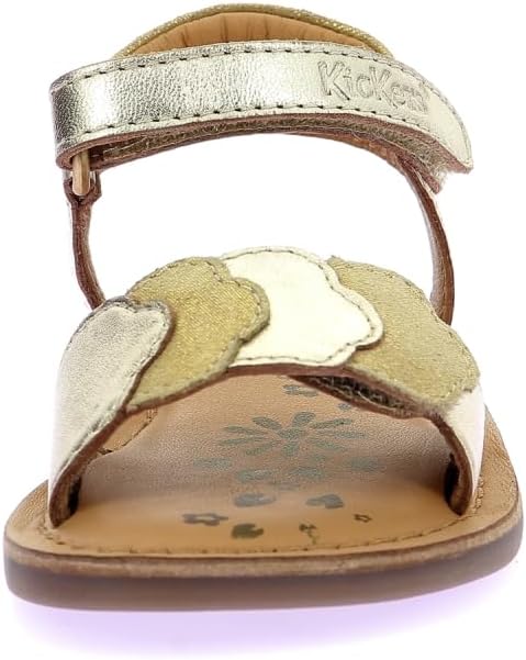 Kickers Mädchen Dyastar Sandale, Helles Gold