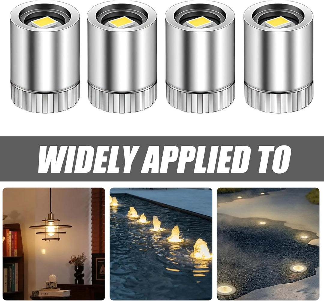 100 Stück Mini LED Licht für Puppenhäuser: Kleine LED Lichter, Puppenhaus Licht mit Warmweisses Lich