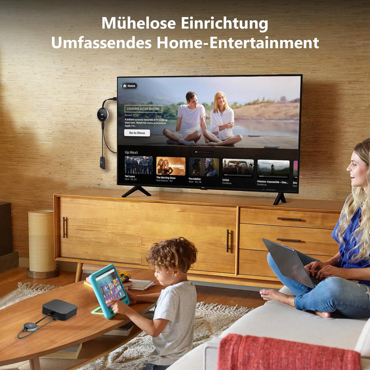 HDMI Wireless, Kabellos Transmitter and Receiver 4K Decoding, 165FT/50M Funkübertragung 5G Kabellose