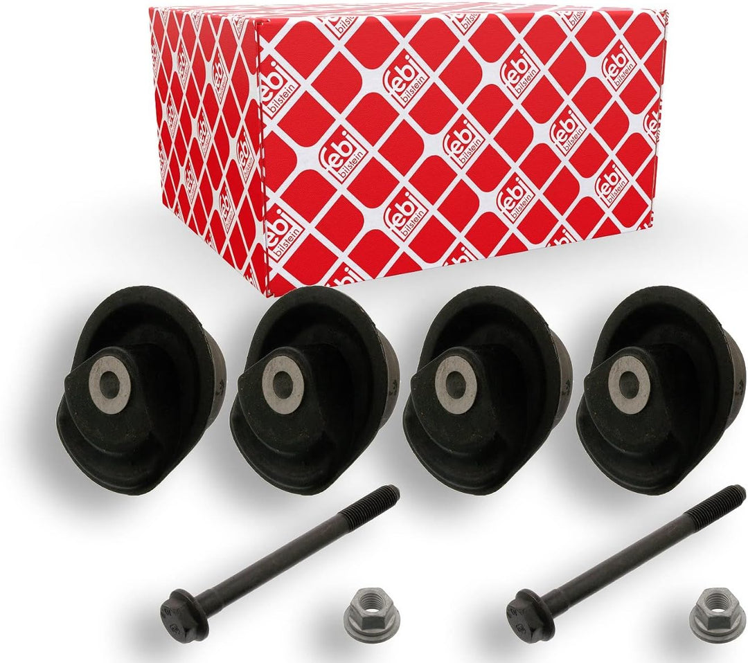 febi bilstein 01201 Achskörperlagersatz mit Schrauben und Muttern , 1 Stück