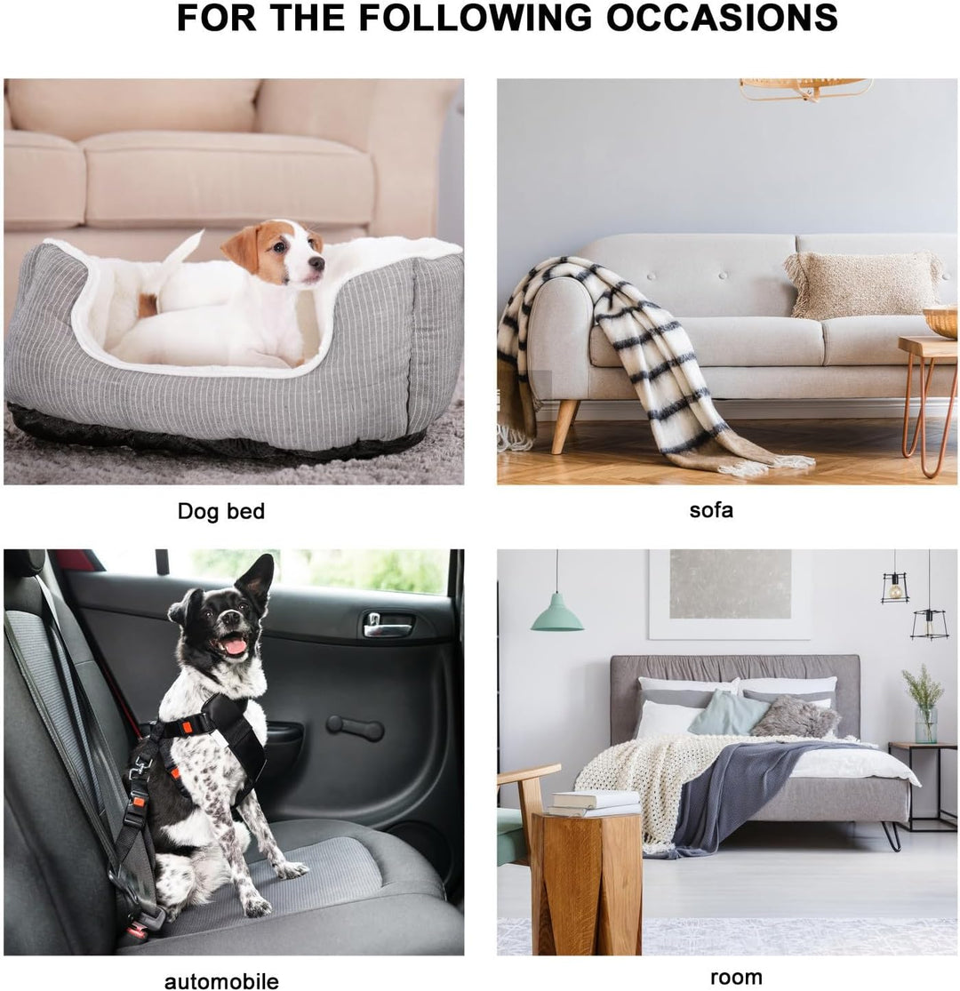 MAGICLULU 2 Stück Weihnachtliche Haustierdecke aus Stoff für Hunde und Katzen 100x70 cm Warm und Tra