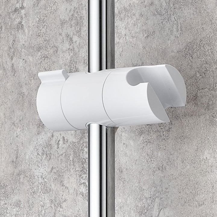 Mira Showers 2.1703.017 Beat Duschrutschstange, Weiss/Chrom, Weiss/Chrom
