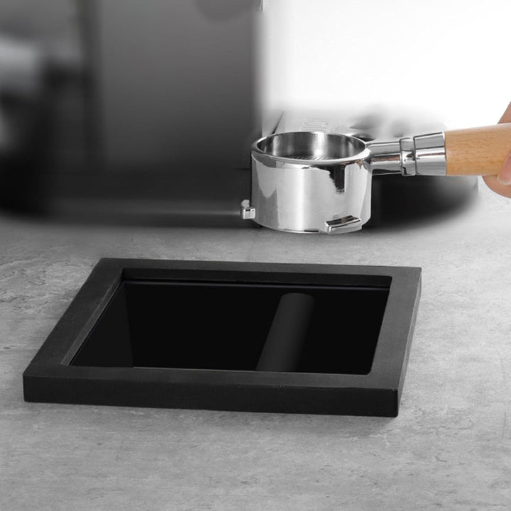 Bodenloser Kaffeeklopfkasten, Klopfkastenrutsche, Mülleimerrutsche mit Offenem für Zuhause, Küche, C