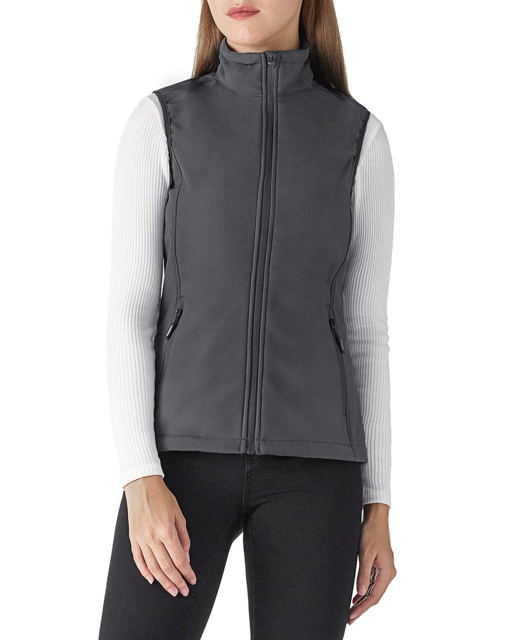 Outdoor Ventures Damen Sport Softshell Weste Leichte Ärmellose Jacke Frauen Gilets Winddicht Warm Fl