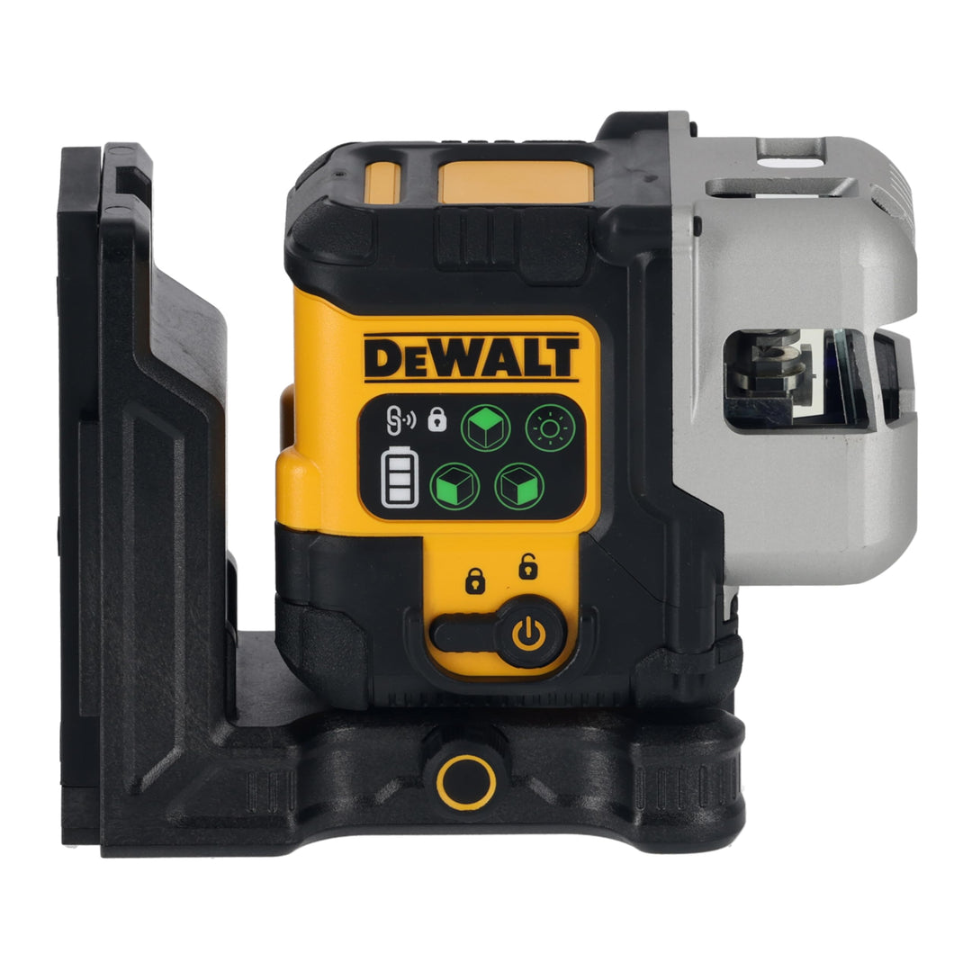 DEWALT USB 3x180 Multilinienlaser DCLE14301GB-XJ (3 grüne Laserlinien, integrierter Li-Ion Akku, 30