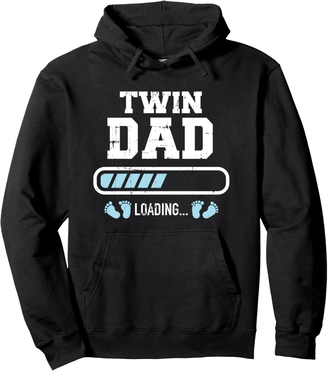 Zwillingsvater oder Zwillingspapa loading Pullover Hoodie
