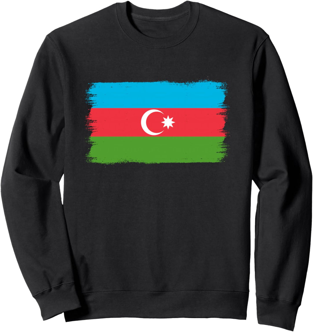 Aserbaidschanische Flagge Aserbaidschan Sweatshirt