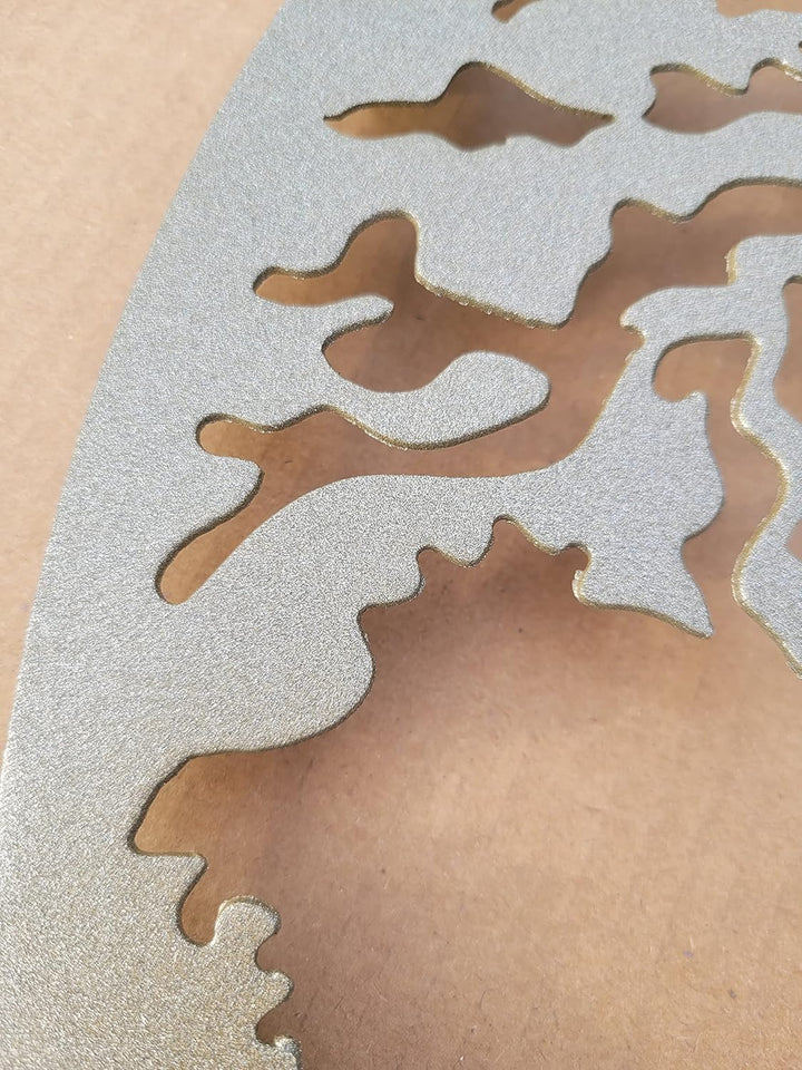 MetalArtWallDecor Baum des Lebens Wanddekoration, Metall, 60 cm, bronzefarben