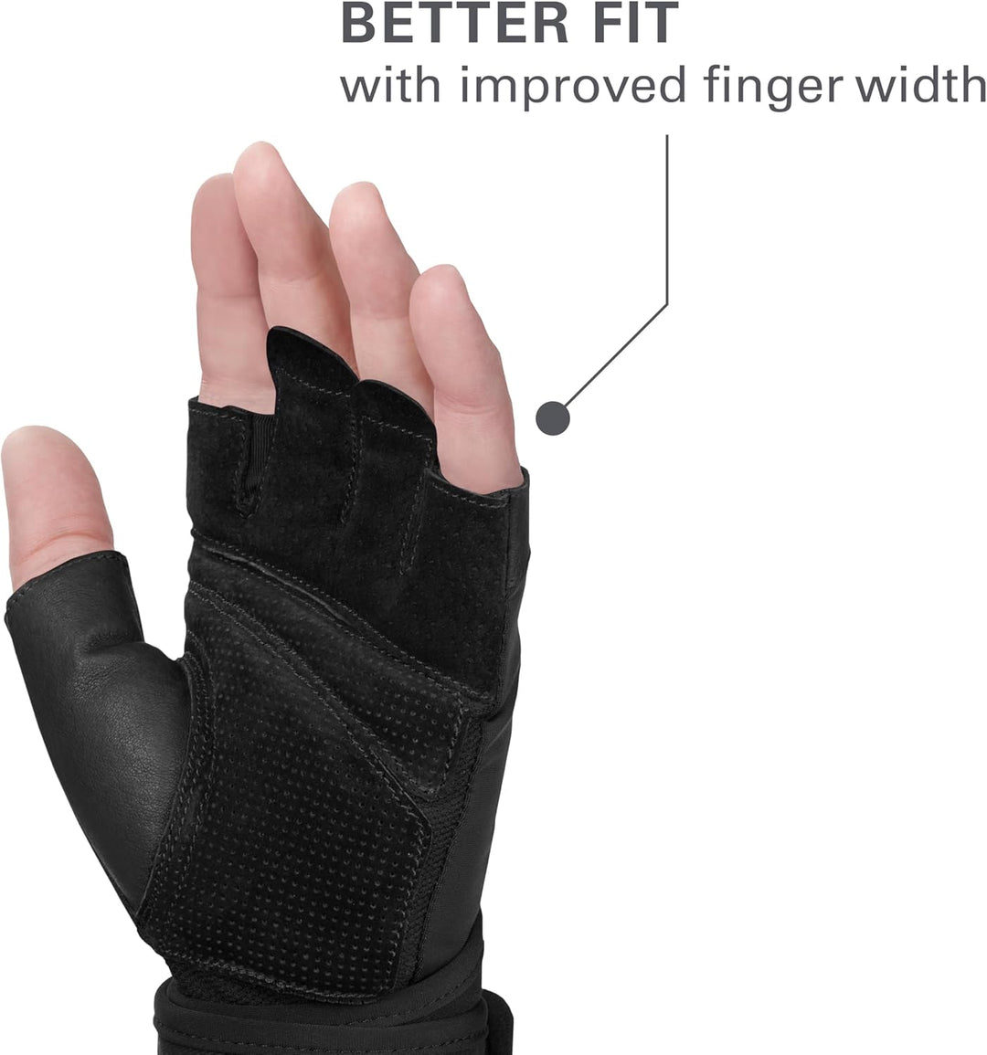 Harbinger Pro Wristwrap Handschuhe, Hebehandschuhe für diejenigen, die Flexibilität und Atmungsaktiv