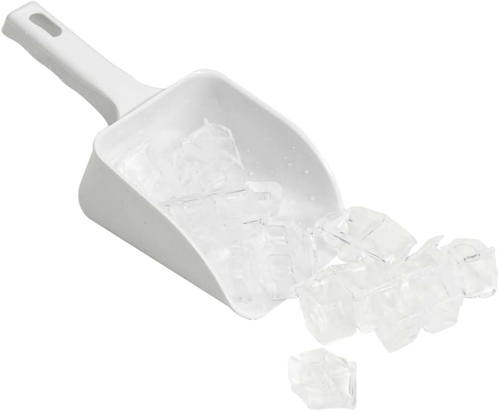 Mangloder Eiswürfelmaschine Schwarz aus Edelstahl 45 kg 24 h, selbstkühlend mit Kompressor Kühlung,
