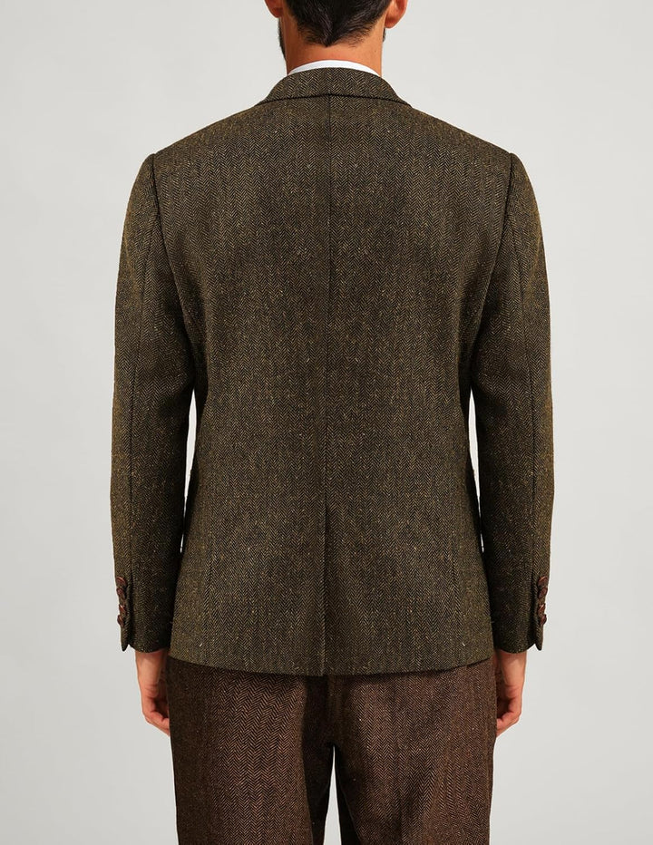 PJ PAUL JONES Sakko Herren Blazer Regular Fit British 2 Knöpfe Modern Business Jackett Blazer S Brau