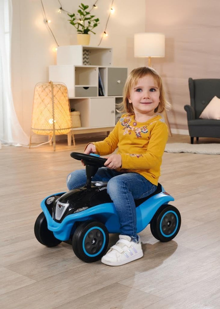 BIG-Bobby-Car NEXT - Deluxe Variante, Kinderfahrzeug mit LED-Front Scheinwerfer, Flüsterreifen und w