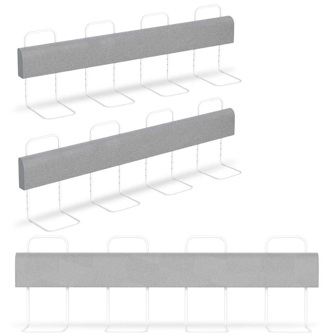 3X Bettgitter für Kinder 200cm, Bettschutzgitter 5-Loch Höhenverstellbar, Rausfallschutz Bett, Kinde