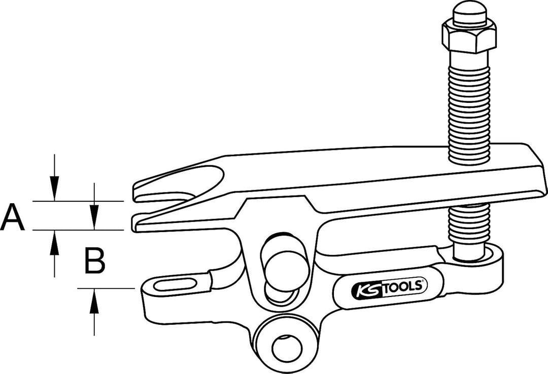 KS Tools 700.5630 Universal-Kugelgelenk-Ausdrücker, 20mm