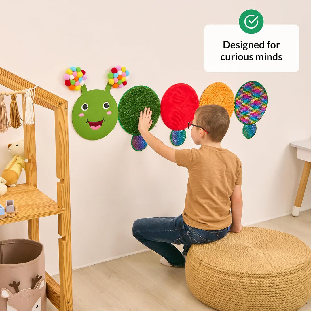 Sensory Wall v4 | Sensory Wall Panel (Caterpillar) Caterpillar V2, Caterpillar V2