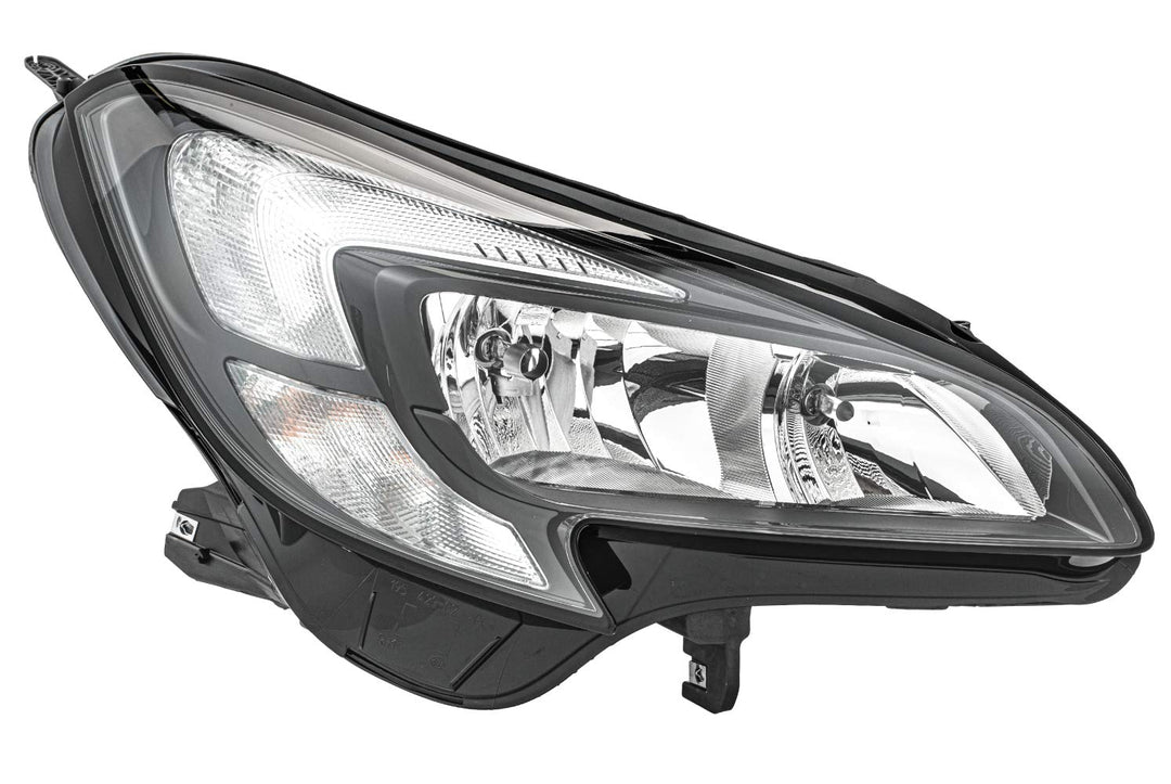 HELLA 1LF 011 830-041 FF/Halogen-Hauptscheinwerfer - rechts - für u.a. Opel Corsa E (X15) Rechts (Be