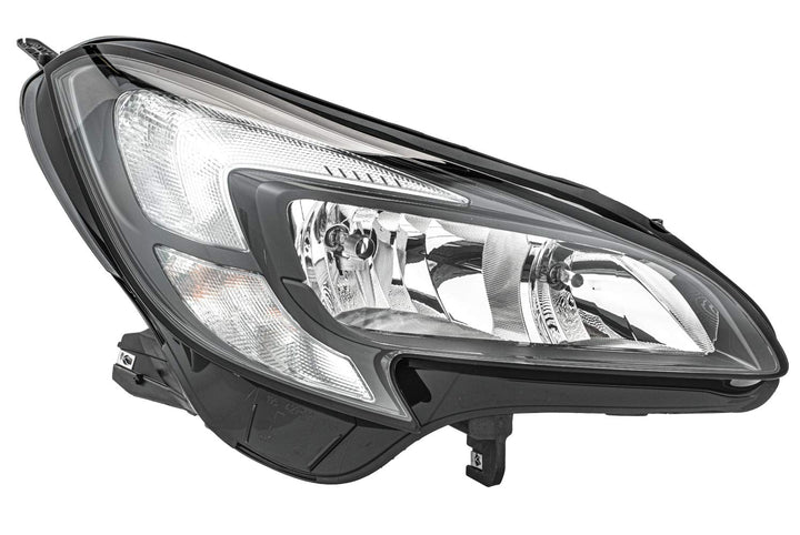 HELLA 1LF 011 830-041 FF/Halogen-Hauptscheinwerfer - rechts - für u.a. Opel Corsa E (X15) Rechts (Be