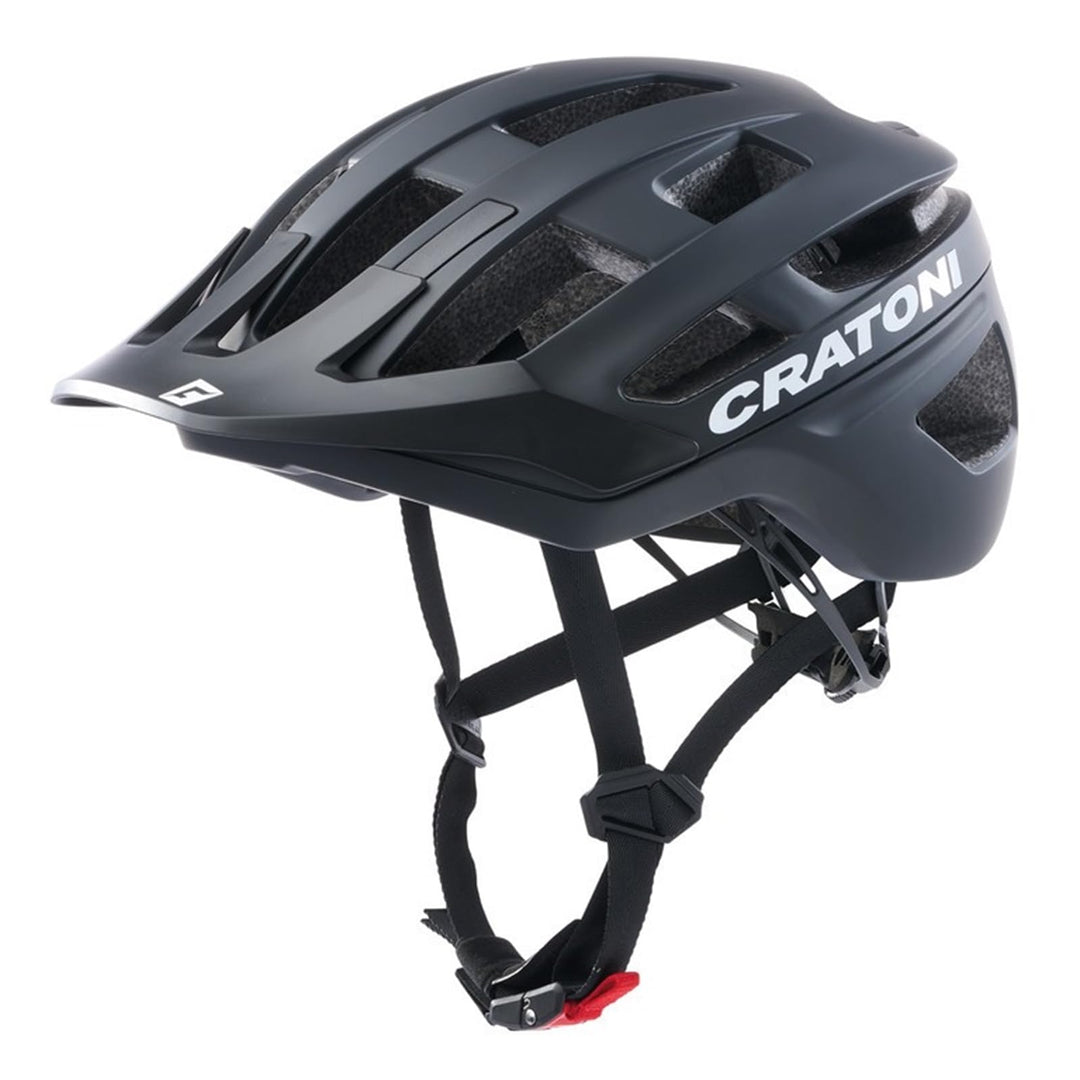 Cratoni MTB - Fahrradhelm AllRace schwarz matt, M