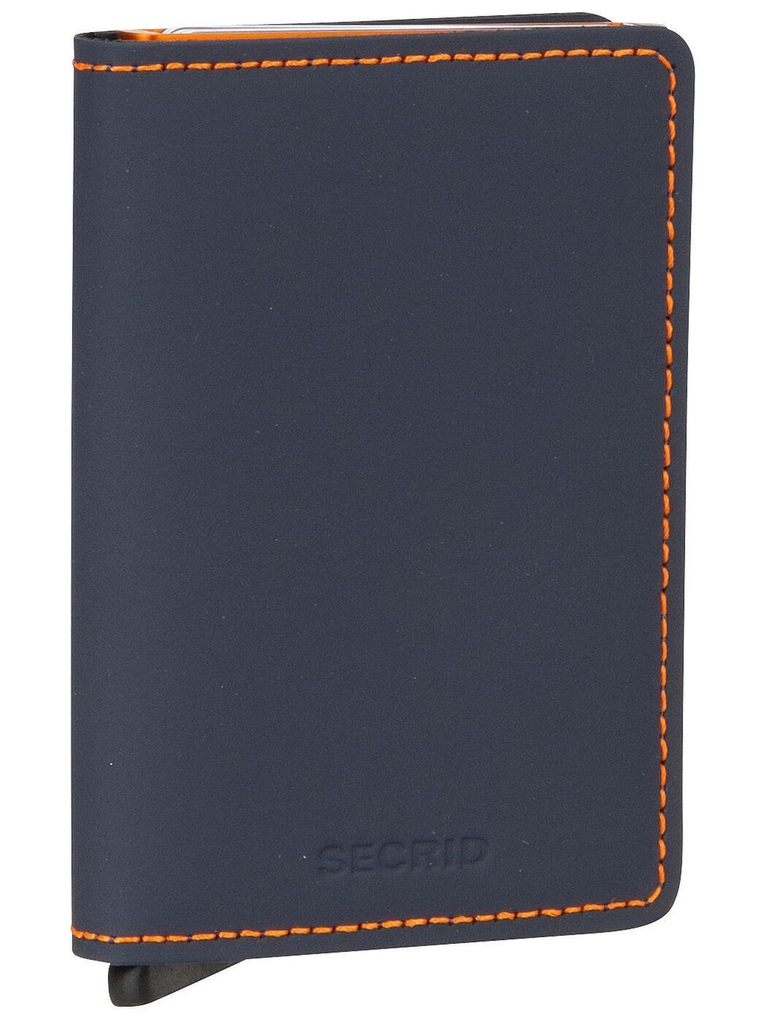 Secrid Slimwallet Nightblue & Orange Einheitsgrösse Unisex Erwachsene, Nachtblau & Orange, Talla úni